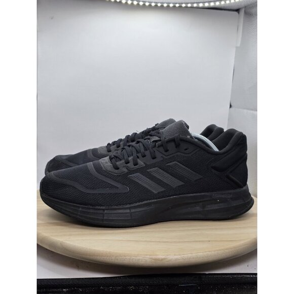 Adidas Duramo 10 Men's 11 Athletic Running Sneakers Trainers Shoes GW8342 Black - Picture 1 of 11